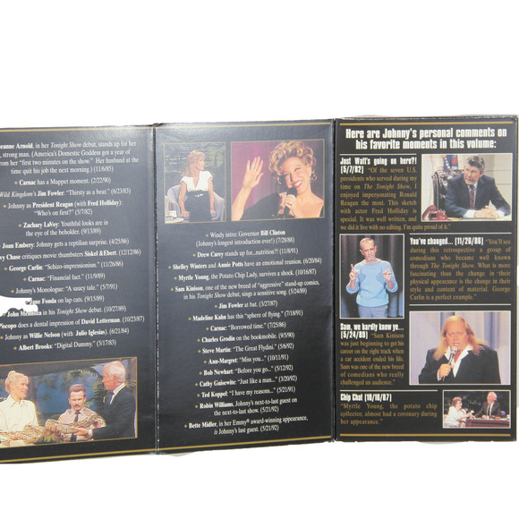 The Johnny Carson Collection His Favorite Moments from the tonight Show VHS - Picture 10 of 16